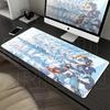 Many Size Gaming Mousepad Game Megaman Carpet Desk Protector Rubber Mat PC Accessories Deskmat Gamer Kawaii Keyboard Nonslip Mat