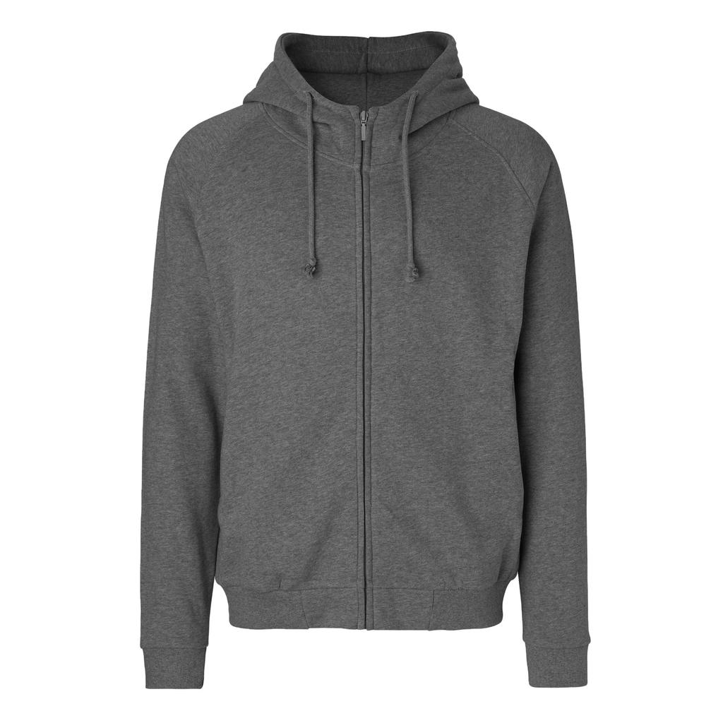 Neutral Unisex Vuxen Dold Dragkedja Hoodie