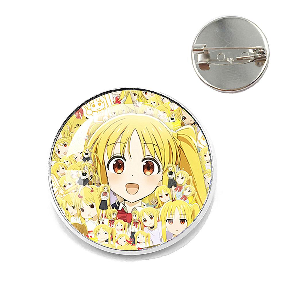 Bocchi The Rock Anime Brooch Gotoh Hitori Ijichi Nijika Kita Ikuyo Yamada Ryo Cartoon Cosplay Glass Brooch Pin For Badge Gifts