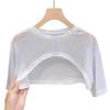 Sunscreen Tops Women Short Sleeve Round Neck Tee Shirt Solid Color Thin