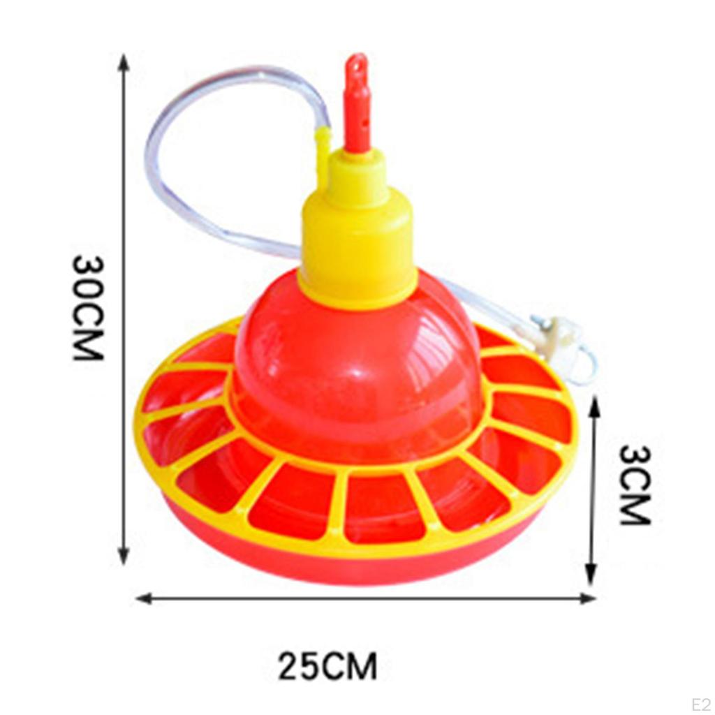 Automatic Chicken Drinker, Coop Accessories, Poultry Drinker for