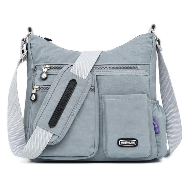 Fashi Hochwertige Handtasche Damen Umhängetasche Damen Schultertasche Damen Umhängetasche Nyl wasserdicht Damen Geldbörse sac a main