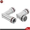 Aluminum Heater Hose Elbows Upper Lower Pair For Chevy Pontiac Buick 12565082