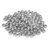 200pcs Glossy Surface Metal Spacer Beads 12mm Resin Beads Durable Round Beads  For DIY Jewelry