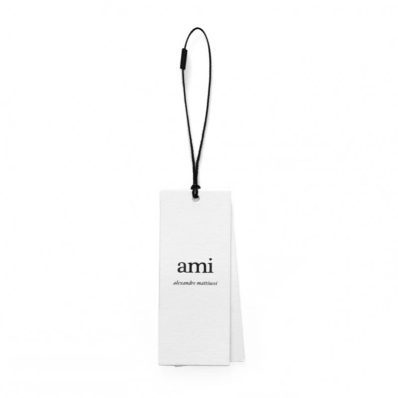 Ami Big Heart Logo Intarsia Knit Unisex Kn0135 6807