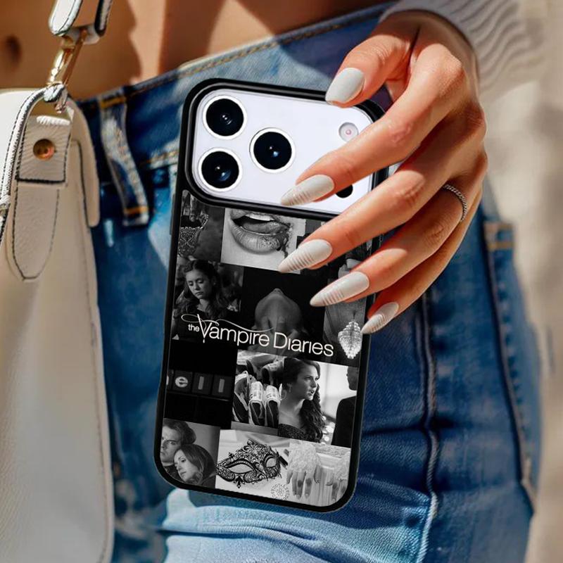The Vampire Diaries Phone Case For iPhone 17 Air 14 15 13 12 Max Cover For Apple 16e 11 Pro Max Plus Coque