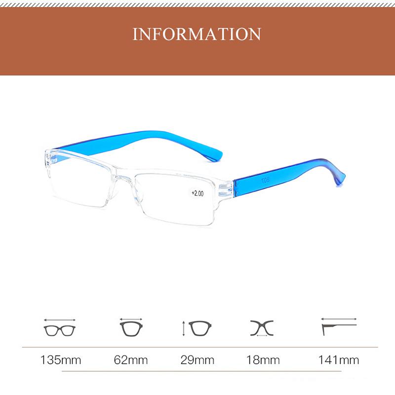 One Ultra Light Woman Reading Glasses Hd Fashion Elderly Man Reading Glasses +1.0 +1.5 +2.0 +2.5 +3.0 +3.5 +4.0