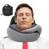 1Pc Travel Neck Pillow Memory Foam U-shaped Pillow Snail Style Travel Neck Support Portable Adjustable Soft Break Sleep Pillows