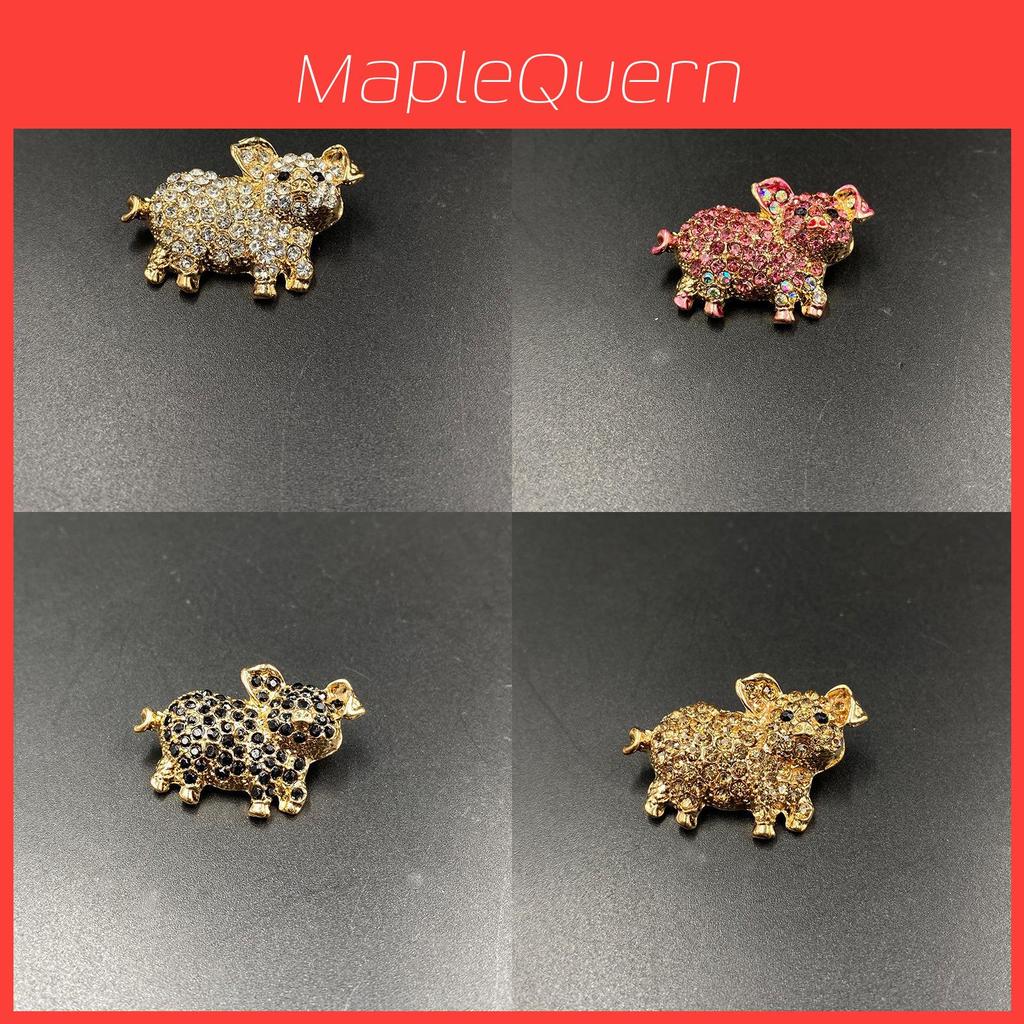 Alloy Pig Zodiac Brooch Pin For Women Fashion Jewelry Winter