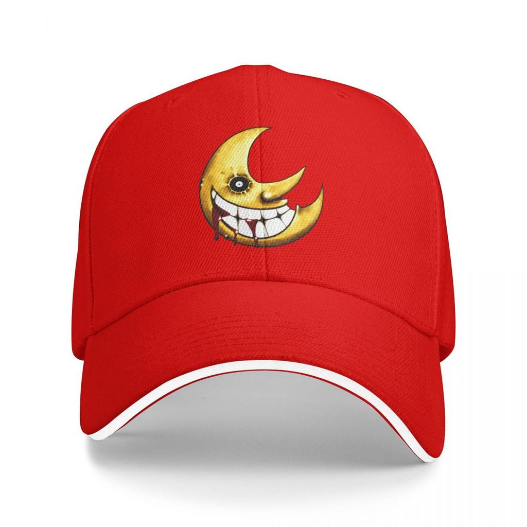 Baseball Caps Soul Eater Anime Moon Horror Customized Casual Unisex Spring Hats