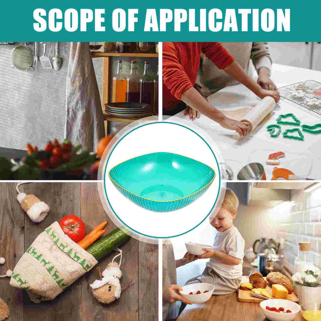 Mísa na ovoce Bonboniéra Dekorativní koš Stolní ozdoba Kuchyňská linka Podnos na svačinu Pet materiál Průhledný Hladký