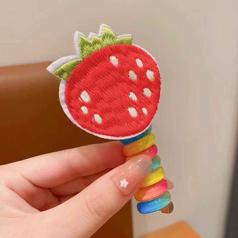 Elastici per Capelli a Spirale per Bambini, Elastici Magici Colorati Cambia Colore in Plastica Gomma per Code di Bambina