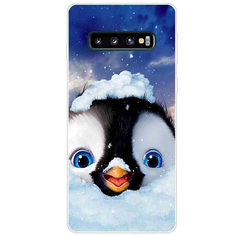 Чехол-цветок для Samsung Galaxy S10 Plus / S10 / S10e Чехлы для телефонов Милая буква Мягкая силиконовая задняя крышка для Samsung S10 S 10 S10+ Samsung S10 Plus