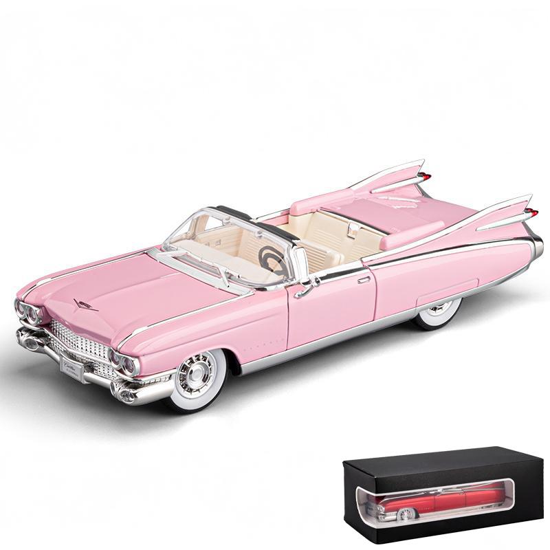 1:24 Cadillac Eldorado Biarritz 1959 Serie 62 Legierung Druckguss Metall Modell Kinderspielzeug Sound & Licht Serie Geschenk Für Kinder