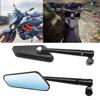 Motorcycle Handlebar Accessory: Heavy Industry Rear View Side Mirrors,Universla 1Pair