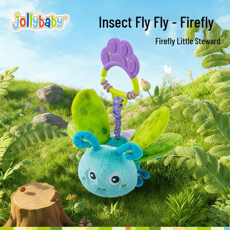 Jollybaby Подвеска-погремушка для коляски «Насекомое Муха» Успокаивающая