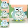 Owl Cartoon Silent Night Light With Talking Childrens Alarm Clock For Bedroom Decor