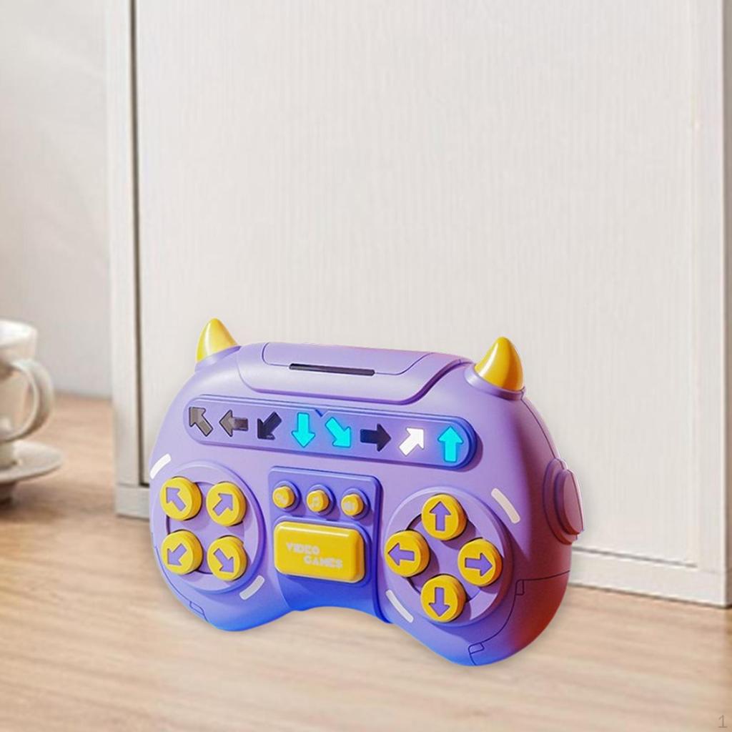 Rhythm Game Machine, Handheld Puzzle Fast Push Press Game, Electronic Music