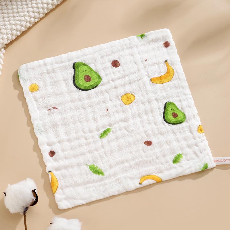 Six-Layer Pure Cotton Baby Bib & Towel Set