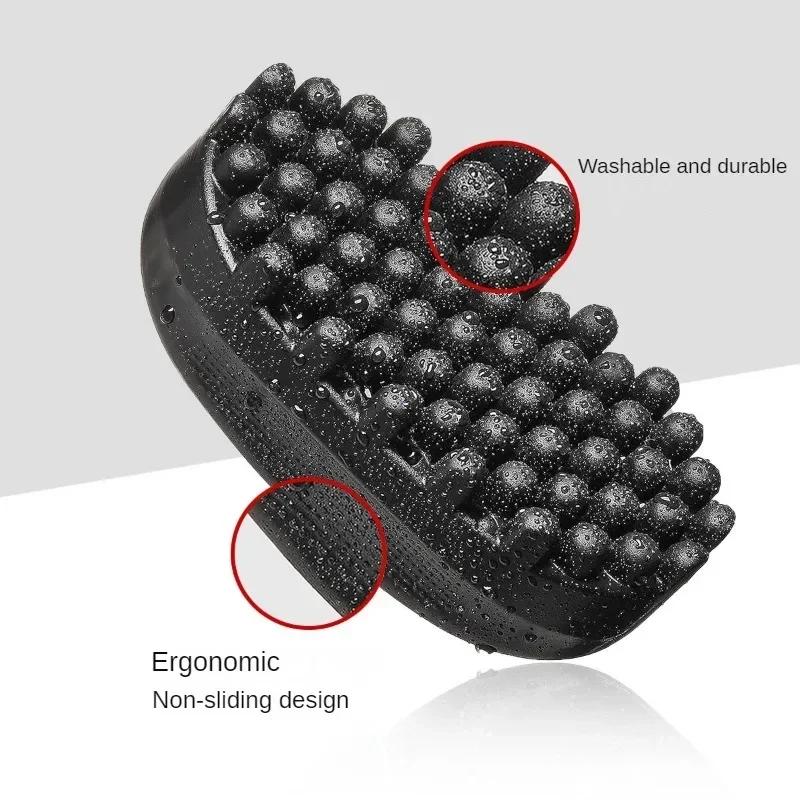 Portable Hair Curling Sponge Brush for Men - Professional Barbers Styling Tool for Hair Curling