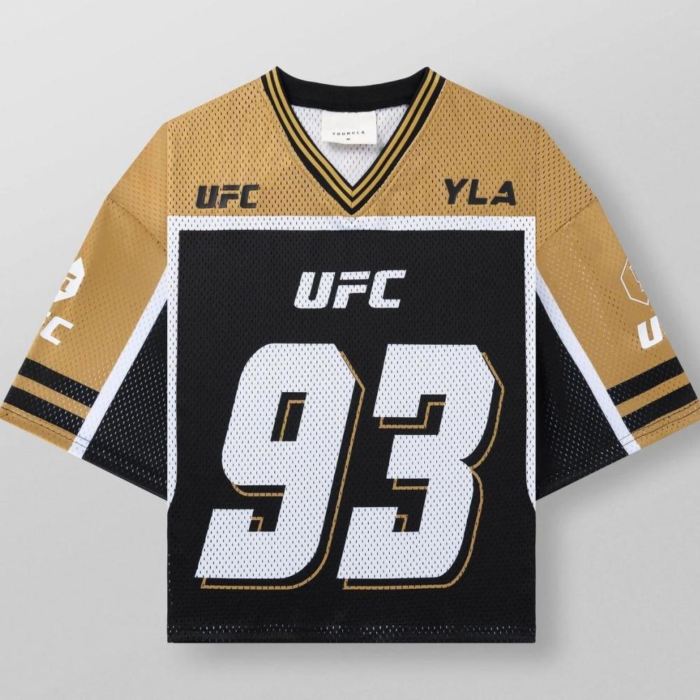 2026YOUNGLA Men's UFC Alliance The Same Sports Quick-drying Loose Breathable Quick-drying Short-sleeved T-shirt