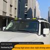 2024 Toyota Prado 25 Series LC250 Roof Spoiler Spotlight Four-Eye Top Light