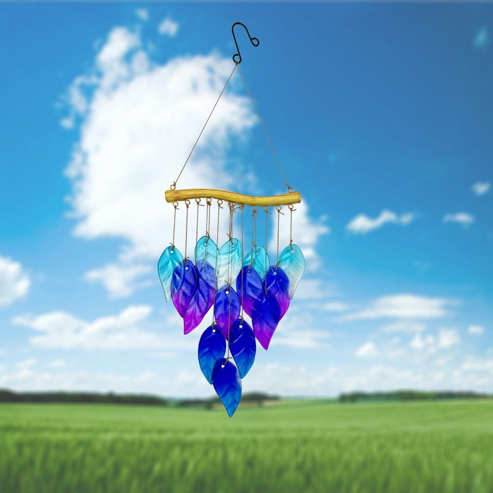 Garden Decoration Iron Art Wind Chime Hanging Exquisite Sun Catcher Colorful Light Collection Pendant Gift