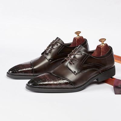 Modne męskie buty Oxford męskie skórzane buty wizytowe Modne buty biznesowe męskie buty męskie buty wizytowe ze szpiczastym noskiem buty ślubne Zapatos Hombre