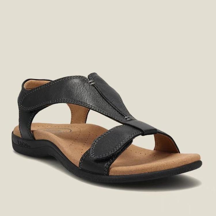 New Platform Wedge Heel Women's Shoes Velcro Buckle Sandals Women