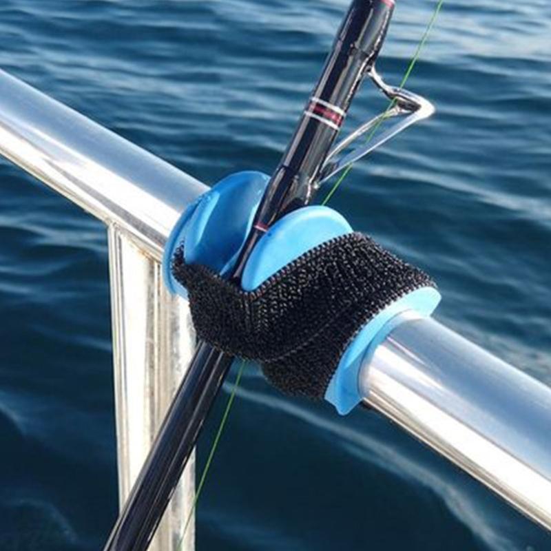 U-shaped Fishing Rod Holder Practical Fishing Rod Rack Fishing Lure Baits Keeper Fishing Pole Holder for Kayak Yacht