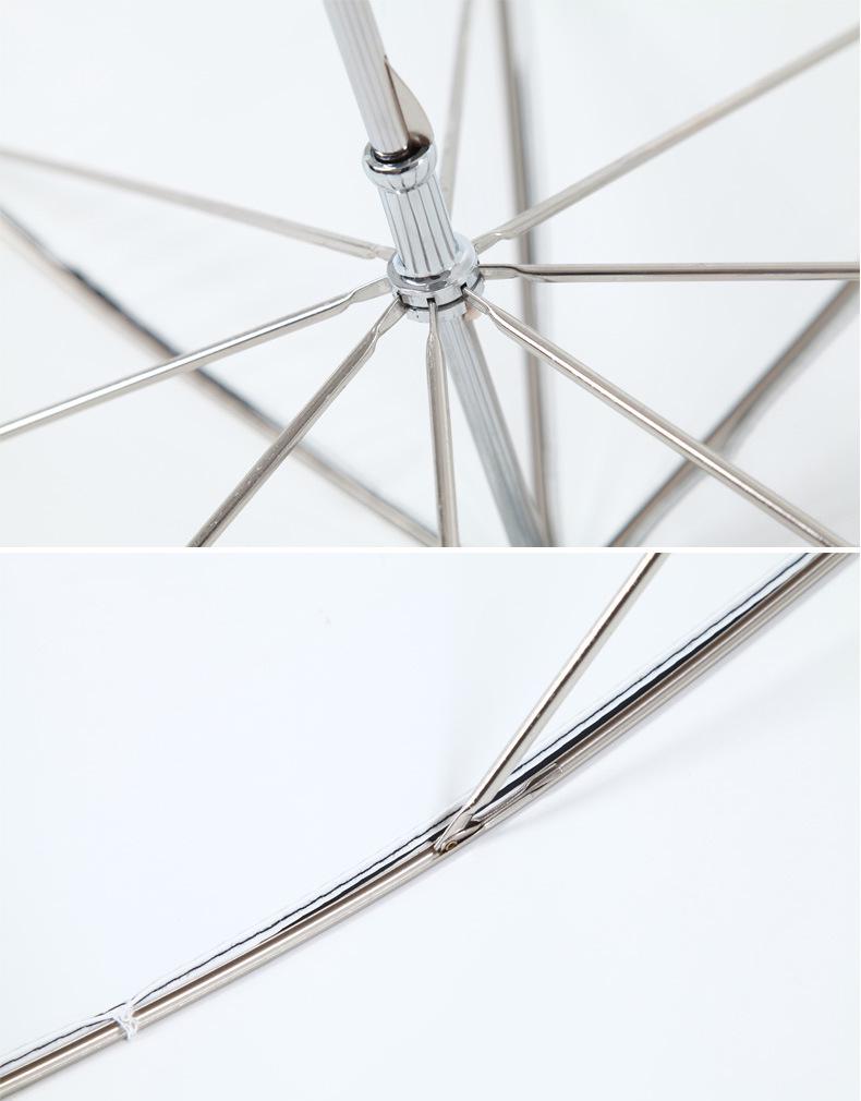 Black & White Reflective Photography Umbrella - Studio & Outdoor Parabolic Diffuser