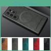 For Case S24 Samsung Galaxy Ultra Case Leather Phone Cover For Samsung Galaxy S25 S22 S20 Plus Luxury Case S23 S21 Fe 5g Cover