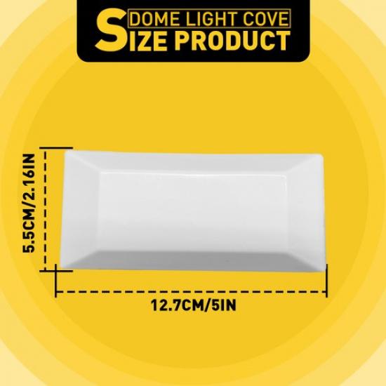 For Ford 75-79 F150 F250 F350 Truck Overhead Console Dome Light Lamp Lens Cover