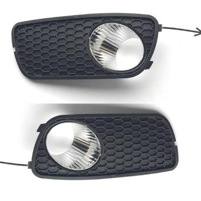 Right Left Fog Light Frame Kit For Fiat Albea 2005-2013 Nickel Plated 2 Pieces Black Color OEM 51715992 51703147