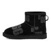 UGG Classic Mini Scatter Graphic 'Black Gray' Women's 1130574-BLK