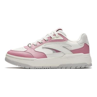 982 Tessuto Pelle Sintetica Casual Comode Antiscivolo Resistenti all'Usura Ammortizzanti Sneakers Basse Sneakers Donna Bianco Rosa 122448068-8