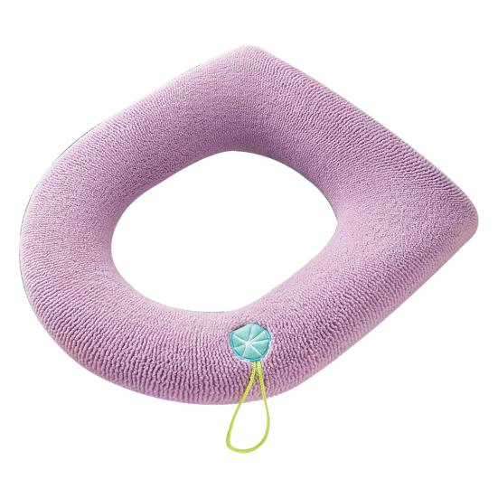 Home Bathroom Washable Winter Warm Seat Lid Soft Toilet Cover Mat Pad Cushion MIT