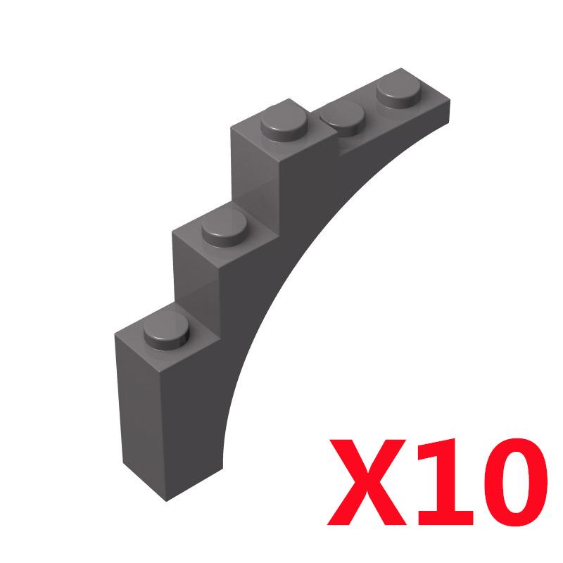 MOC DIY Accessori Parti Piastra Scena Città Blocchi da Costruzione Tronco d'Albero Recinzione Ringhiera Lampione Stradale Semaforo Base Giocattolo A037