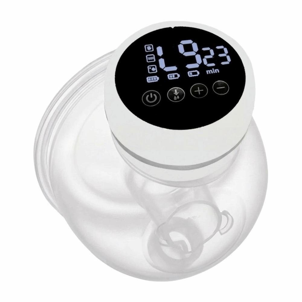 

Intelligent Integrated Hands Free Breast Pump 180ML Capacity Silent Breast Pump Postpartum Care белый