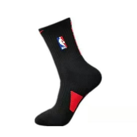 Calzini da Basket NBA Elite a Mezza Gamba Unisex - Fondo Spesso in Spugna, Resistenti all'Usura, Antiodore.