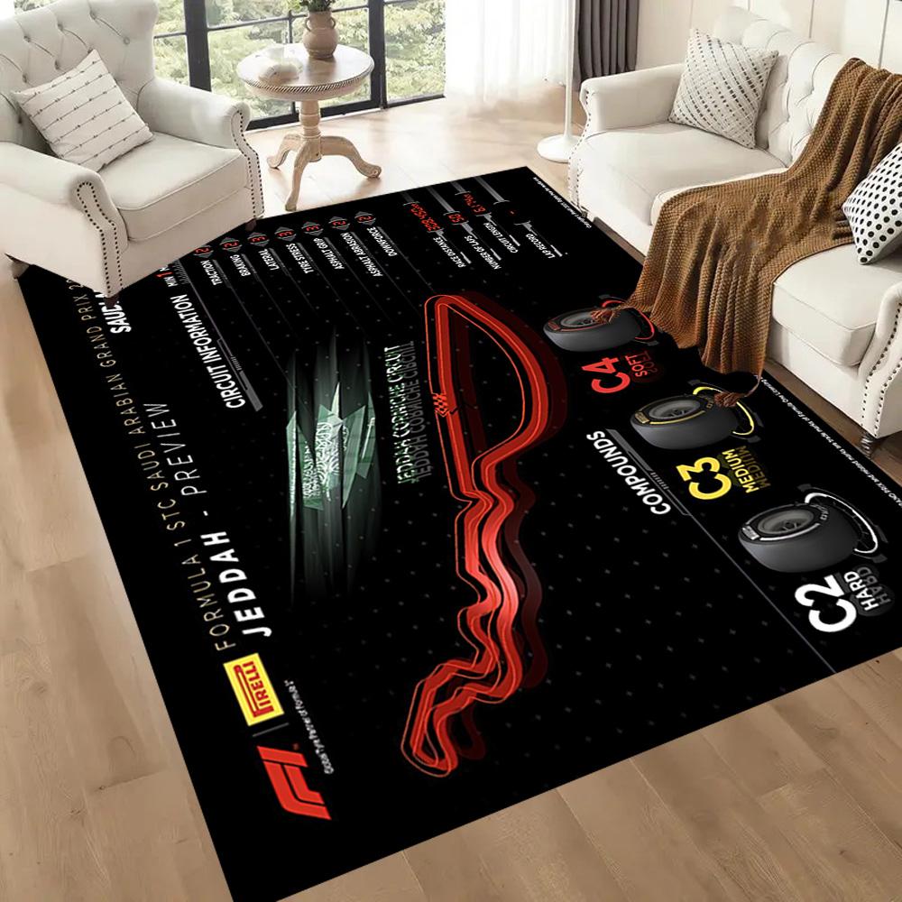 Budapest Circuit Preview Square rugs are a great choice for living rooms, bedrooms, home décor, and as gifts
