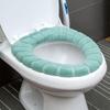 Toilet Seat Acrylic O-shaped Toilet Seat Four Seasons Universal Washable Toilet Seat Cover