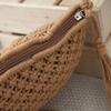 New Retro Style Messenger Bag Hollow Out Rectangular Shoulder Bags with Tassel Crossbody Bag Outdoor Activities