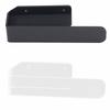 Transparent Black Hand Towel Holder Wall Mounted Towel Hanger  Bathroom Kitchen Toilet Laundry Room