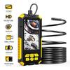 4.5 Inch 2.0 MP IP68 IPS Bore Scope Snake Camera Sewer Pipe Drain Inspection Camera Screen Dual Lens Industrial Endoscope