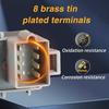 HVAC Blower Motor Control Switch Compatible with 2006-2007 Peterbilt 379 2008-2015 Peterbilt 384 Replace# Q21-6012 599-5000
