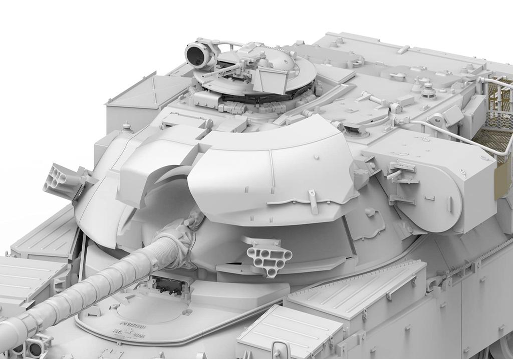 Mon Model British Army Main Battle Tank Chieftain Plastic Model MTS051 1/35 Mk.10