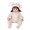 Large Rebirth Doll Realistic Speaking Baby Doll Soft Vinyl For Kids Dress Up Gift Ideal For Girls