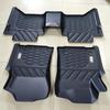 Hilux Revo 4-Door Left-Hand Drive TPE Floor Mats (2015-2024) - Black