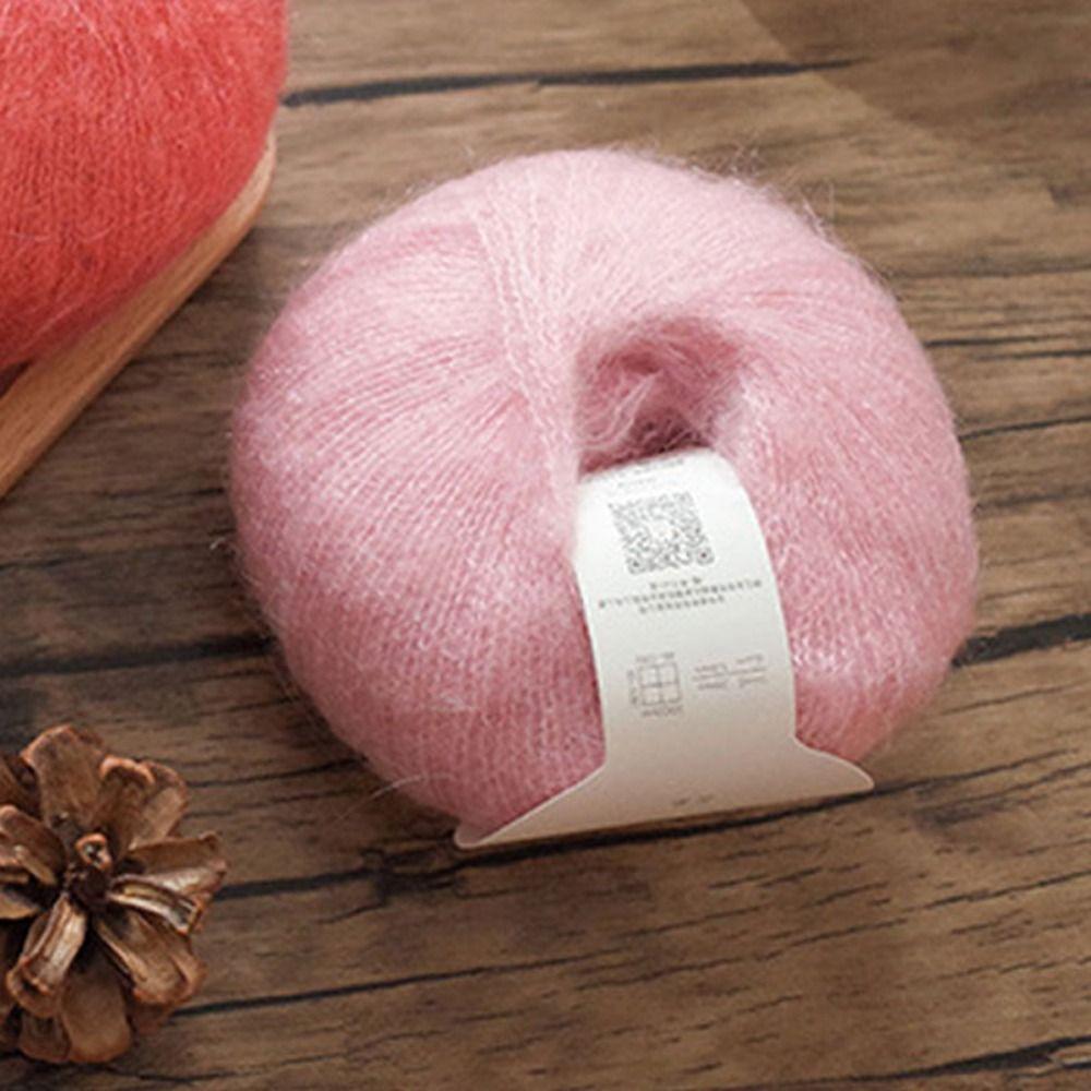 Skin-friendy Crochet Yarn Handmade Knitted Yarn Sweater Mohair Yarn Sewing